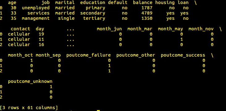 pandas: Variables ficticias a partir de variables categóricas